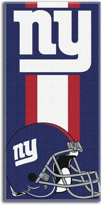 Toalla de playa unisex-adulto Northwest NFL New York Giants, 30" x 60", algodón Foto 1 de 3