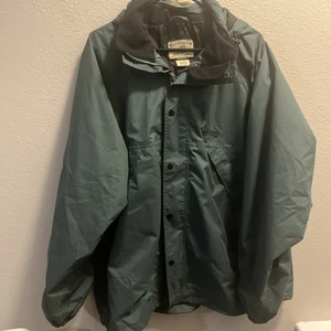 Field And Stream Green Men’s Waterproof Rain Jacket Hooded Hunting Size XL - Picture 1 of 7