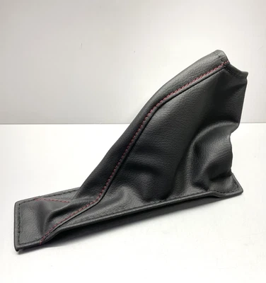 2015 NISMO Genuine Nissan R35 GT-R Leather Handbrake Cover Red Stitch Stock OEM - Image 1 of 3