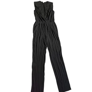 Mono para mujer Diane von Furstenberg negro sin mangas viscosa talla 6 - Imagen 1 de 9