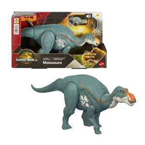 Jurassic World Rebirth Maiasaura Ruggito Selvaggio 30 cm JURASSIC WORLD - Foto 1 di 6