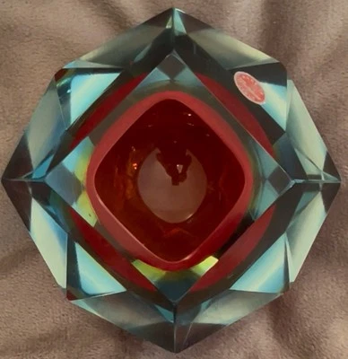 Iconic Murano Glass Ashtray c.1970 - Image 1 of 4