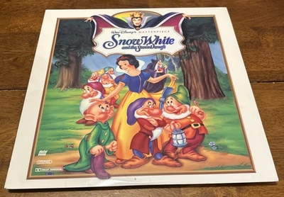 Snow White And The Seven Dwarves Video Laserdisc Extended Play - Untested - Image 1 of 4