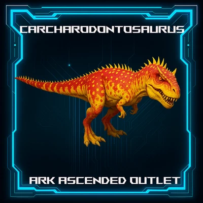 Ark Survival Ascended-ASA-1605% Max Melee-Carchar Colors- PC XBOX PS5 | PvE-Dino - Image 1 of 3
