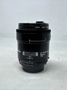 Nikon AF Micro NIKKOR 55mm f/2.8 Prime Macro Lens from Japan #2181A - 231 - Picture 1 of 8