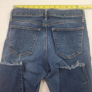 Gap 1969 Jeans Women's 26R Blue Denim Authentic True Skinny Ankle W28 x L26.5 - Picture 1 of 10