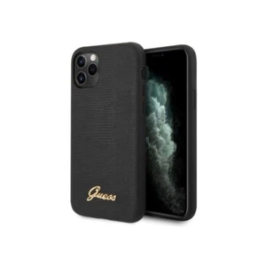 Original Guess Lizard Design Schlaghülle für iPhone 11 Pro schwarz - Bild 1 von 7