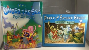 Under The Sea Pop Up Book & Party On Spooky Street Petrifying Pop-Ups Hard Cover - Imagen 1 de 8