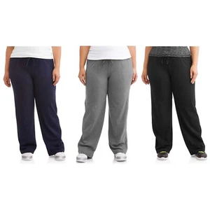 Athletic Works - Relaxed Fit Yoga Pants - Plus Sizes - Many Sizes & Colors - New - Picture 1 of 4