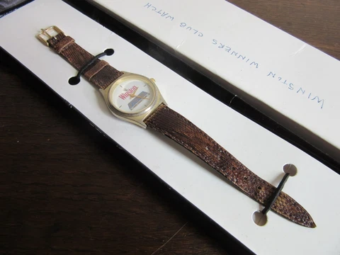 Winston Winners Club advertising premium watch by Sweda Cover