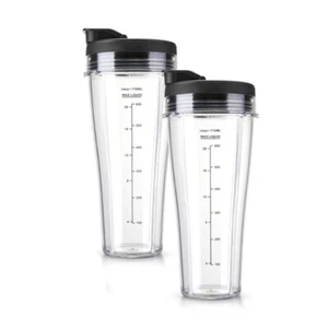 Juicer Replacement Cup 24OZ Plastic Juicer Cup Plastic Cup Cup - Picture 1 of 8