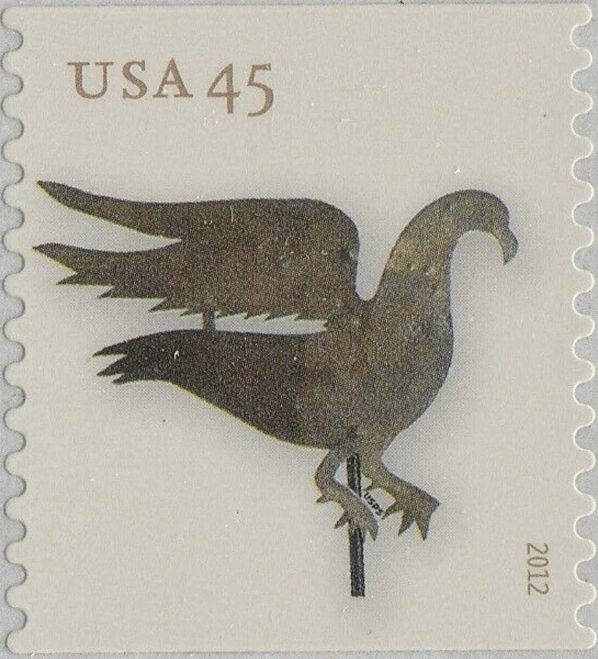 US #4615 MNH 2012 Eagle Weather Vane Coil - Image 1 of 1