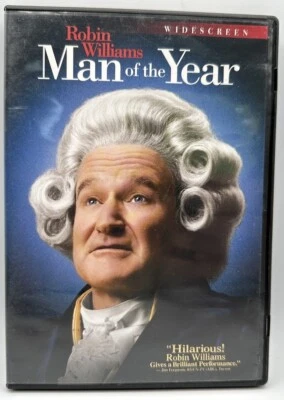 Man Of The Year DVD Widescreen Robin Williams Christopher Walken 2007 - Image 1 of 3