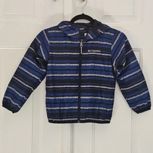 Columbia Whitetail Trail Windbreaker Jackey Size XS Boys Outdoor Blue - Picture 1 of 9