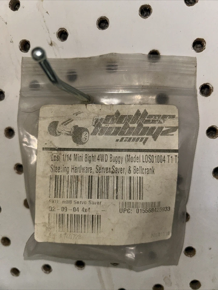 Losi 1/14 Mini 8ight 4wd Buggy Steering Hardware, Server, And Bellcrank - Image 1 of 1