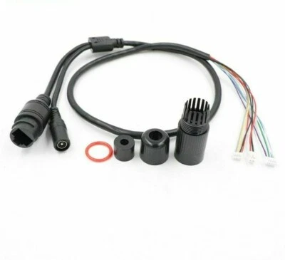 CCTV POE Red IP Cámara PCB Módulo Video Cable de Alimentación, 65cm Largo, RJ45 Hembra  Foto 1 de 4