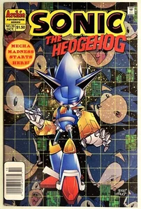 SONIC The HEDGEHOG Comic Book #39 October 1996 First Edition Bagged Boarded VF+ - Picture 1 of 6