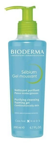BIODERMA Sebium Purifying Foaming GEL 200ml X 1