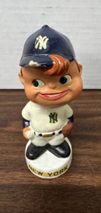 1960s New York Yankees Vintage Mini Bobblehead Nodder - Picture 1 of 7