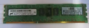 HP Micron MT18JSF25672PDZ-1G4F1DD 500656-B21 2GB PC3-10600 CL9 240P Memory - Picture 1 of 4