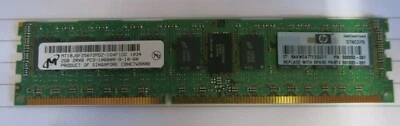 HP Micron MT18JSF25672PDZ-1G4F1DD 500656-B21 2GB PC3-10600 CL9 240P Memory - Image 1 of 4
