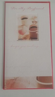 9"×5"size Valentines Day Card for Boyfriend - Image 1 of 2