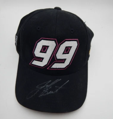 Gorra autografiada Racing Jeff Burton Nascar #99 CFS negra (2) Foto 1 de 4