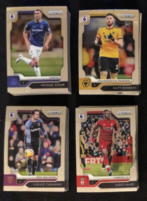 2019-20 Panini Prizm Premier League Soccer Cards Lot You Pick - Image 1 of 2