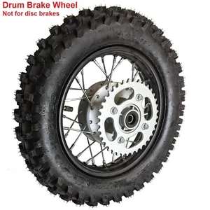 2.50-10" Rear 12mm Wheel Tire Sprocket CRF50 DRZ70 PW50 BBR50 TTR50 50cc 70cc 90 - Picture 1 of 5