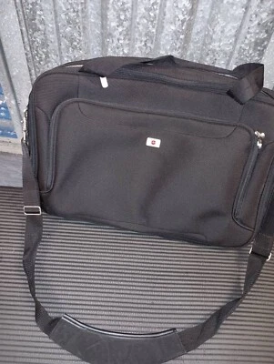 Victorinox Black Travel or Messenger Bag - Image 1 of 4