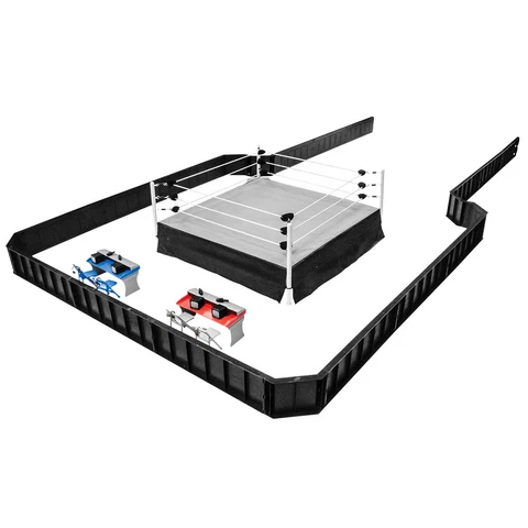 Ultimate Wrestling Ring Barricade Playset for WWE Wrestling Action Figures Cover