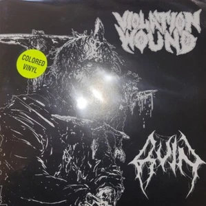 Violation Wound/Ruin - Split 7"(2017)PSYCHO GOAT FELCH DECREPITORUM CIANIDE GOAT - Picture 1 of 1