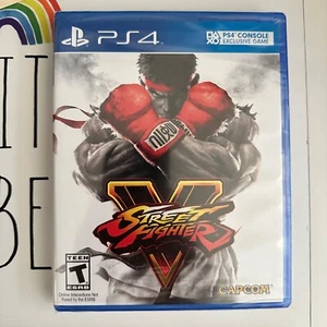 PS4 Street Fighter 5 V Capcom US Version Standard Edition *NEW & SEALED* - Picture 1 of 2