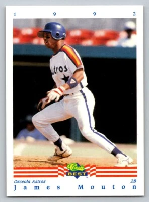 1992 Classic Best #207 James Mouton Osceola Astros - Image 1 of 2
