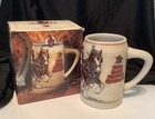 1991 Anheuser Busch Budweiser Bud Beer Stein Clydesdales On Parade for sale
