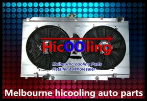 Radiator PATROL GU Y61 2.8L 3.0L RD28 ZD30 CR 99-13 AT Shroud Fans For NISSAN - Picture 1 of 3
