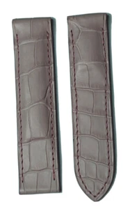 Pink Cartier Alligator Leather Watch Strap / Band 18 x 18mm - Picture 1 of 3