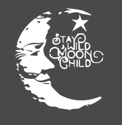 Calcomanía Moon Child Foto 1 de 2