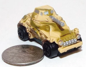 Very Small Micro Machine WWII type German SdKfz 222 4X4 Scout Car/ Des Camo - Picture 1 of 4