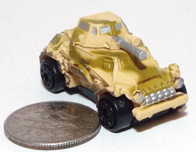 Very Small Micro Machine WWII type German SdKfz 222 4X4 Scout Car/ Des Camo - Image 1 of 4