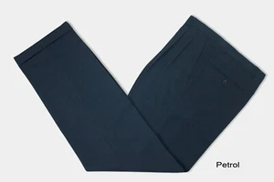 EOFY SALE MENS BUSINESS FORMAL MICROFIBRE COLOURED PANTS TROUSER (SIZE 28-46) - Bild 1 von 5