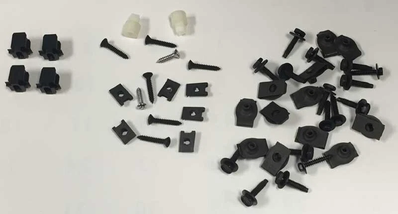 Nuevo kit de herrajes de rejilla AMD para Plymouth Barracuda A-271131 Foto 1 de 1