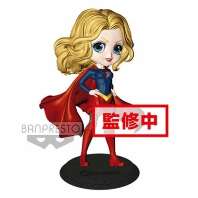 Banpresto Q Posket NUEVO * Supergirl Versión A * DC Comics Estatua Figura Auténtica Foto 1 de 4