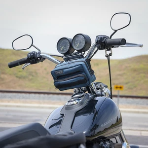 THRASHIN SUPPLY CO. Handlebar Bag - Blue THB-0023 - Picture 1 of 6