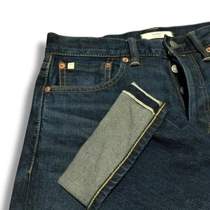 American Eagle Selvedge Jeans A77 Button Fly Classic Men's 29 x 28 - Picture 1 of 8
