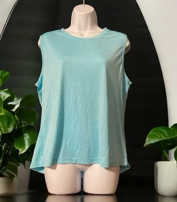 Top pulóver sin mangas Dri-Fit azul Avia para mujer talla L Foto 1 de 4