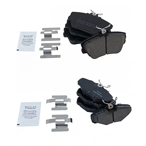 Front & Rear Brake Pads Ceramic Compatible with 1996-2007 Ford Taurus 1995 Foto 1 de 4