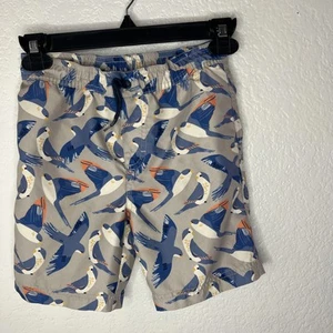 Tea Collection Kids Boys Swim Trunks Size 6 Blue - Picture 1 of 8