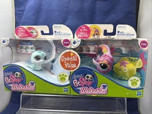 Littlest Pet Shop Walkables Spezial Vorteilspackung - #2122 #2126 Robbe & Angelfische - Bild 1 von 6