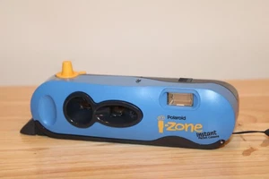 Polaroid iZone Instant Slim Pocket Photo Camera Blue Color Vintage 90s - Picture 1 of 8